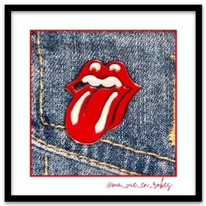 Big, Red, Rock’n’Roll Tongue Pin
